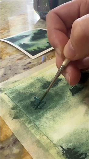 I Started 100 Tiny Painting Tutorials and I Can’t Stop #watercolorartist #arkansas #watercolor