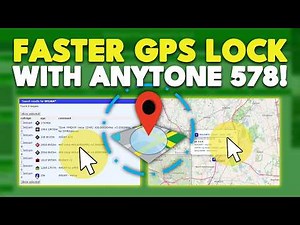 APRS Setup and GPS Lock Speed on Anytone 578 & 878 Radios | Ham Radio Tutorial