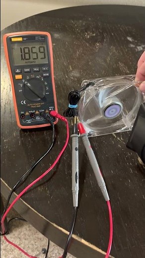 Make a #windmill from an old PC fan! (Generates Electricity!) #shorts