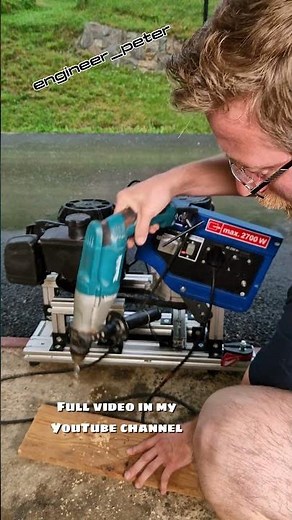 1/2 How to Convert an Old Lawn Mower Engine into a DIY Generator👈 Full video in my YouTube channel