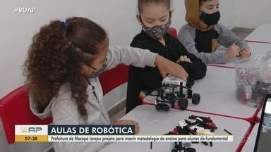 Prefeitura de Macapá inclui robótica como metodologia de ensino no ensino fundamental