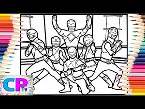 Power Rangers Coloring Pages/All Power Rangers/Different Heaven - Safe And Sound [NCS Release]