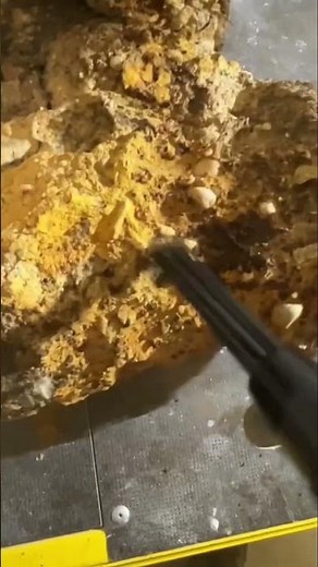 Harbor Freight needle scaler vs concrete old 6” gate valve!