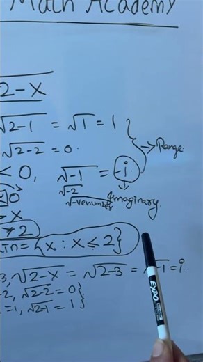 Pre-Calculus:Functions:Domain value problem 3