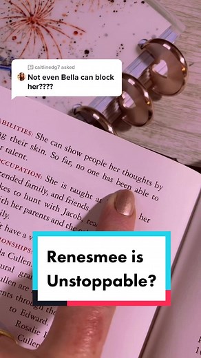 Answer to @caitlinedg7 #renesmeecullen #unstoppable #twilight #twilightsaga #twilighttiktok #twilightlexicon