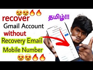 how to recover Gmail account without recovery email & Mobile number in tamil Balamurugan tech