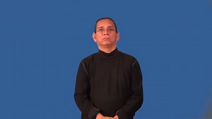 Watch how to sign 'onlooker' in American Sign Language.