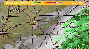 Noon Radar Loop: Showers are coming to an end and we are starting to see a mixture of cloud cover and sunshine. It's still pretty breezy with winds out of the northeast. | WBIR Weather