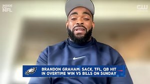 93K views · 2.9K reactions | "We didn't make that kick for nothing." ICYMI: Brandon Graham joined Inside The NFL to break down his Mic'd Up clips, his trust in Jalen Hurts, and becoming the longest-tenured Eagle.  | NFL Films | Facebook