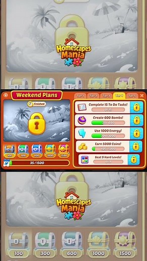 Homescapes Weekend Plans 🌴 | New Rewards Unlocked! 🎁