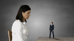 Digitally Generated Giant Businesswoman Yelling On Stock Footage Video (100% Royalty-free) 11068820 | Shutterstock