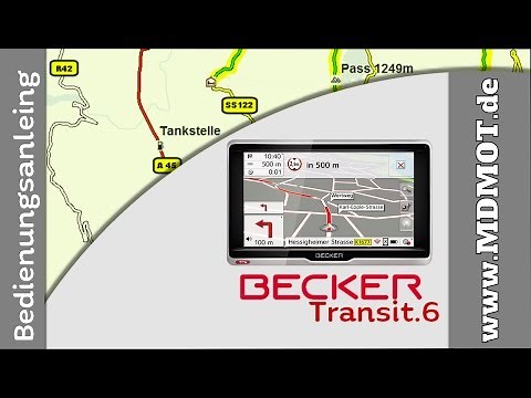 POI und Routen an das Becker Navi übertragen