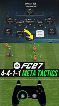 FC 27 - Best META 4-2-1-3 Tactics (Best Tactics Right Now in FC 27 & Starter Tactic) #fc27 #eafc27