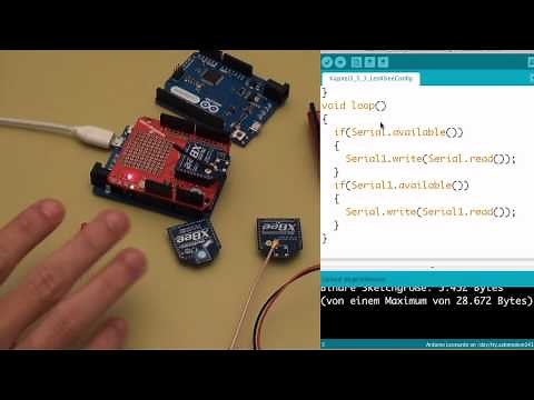 Arduino Tutorial: Kapitel 3.5.3: "XBee" (1/2)
