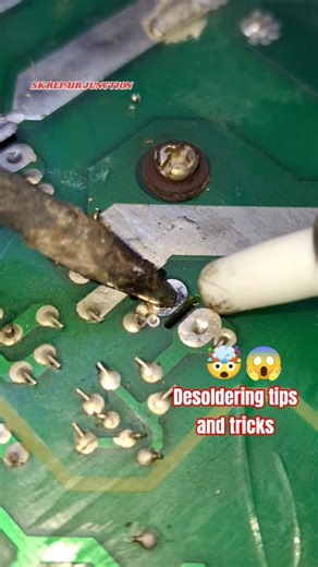STOP Desoldering Like a NOOB! (2026 Pro Tips) #shorts #diy #desoldering #video