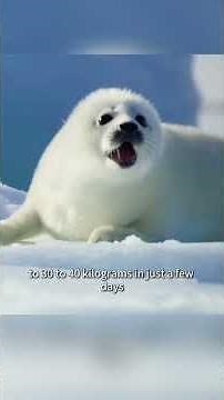 3 Days Old, Seconds from Death – A Harp Seal's First Battle#usa #fyp #animals #nature