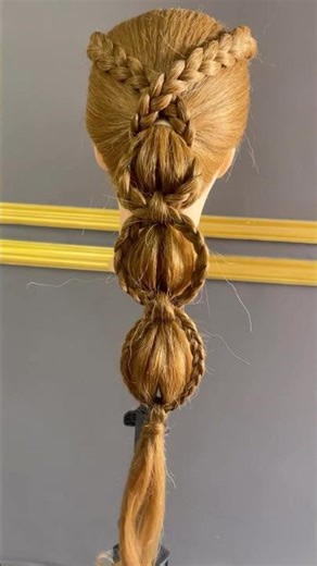 From simple to stunning❤️#shorts #hairstyle #hairtutorial #hairartist