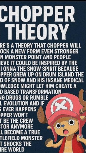 Chopper’s Next Transformation Might Be Insane #onepiece