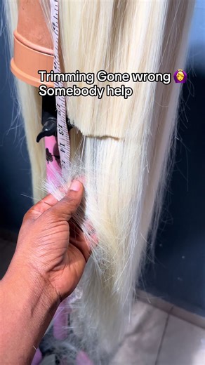 Trimming Hair Gone Wrong: A Comedy of Errors