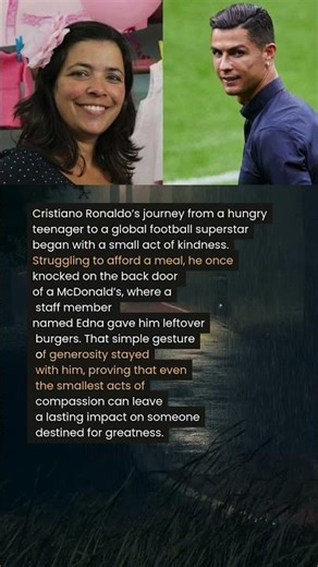 From Hungry Kid to Legend: Ronaldo Begged for McDonald's Burgers🍔
