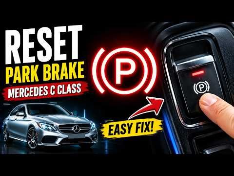 Your Mercedes Parking Brake Light Won't Go Away? Try This First