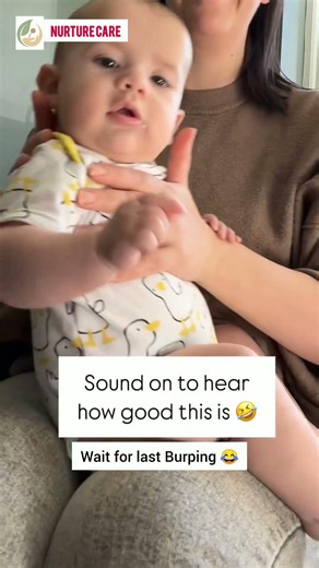The Burping Hack Every New Parent Should Know! 👶💨 #babycare #babyhealth #burping