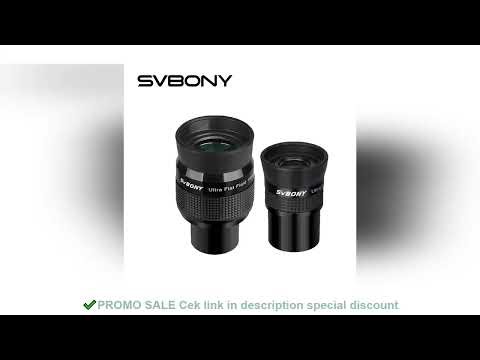 Svbony SV190 Telescope Eyepiece 1.25" UF10mm/18mm Ultra Flat Field Eyepiece FMC