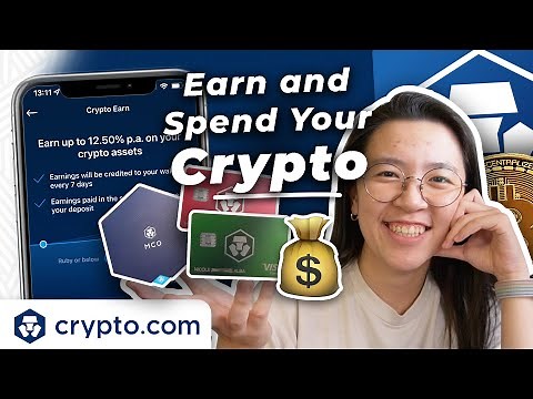 🚀 Earn Interest & Spend Your Crypto 2022 | Crypto.com | Crypto Debit Card for Beginners