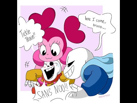 Spinel Meets Sans and Papyrus -Part1 - Steven Universe X Undertale Crossover AU Comic Dub