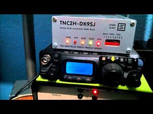 9600 Baud Packet Radio Test