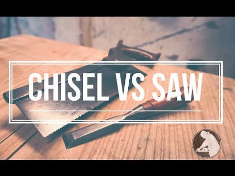 Hand Tool Woodworking - Cutting The Housing / Dado Joint Without A Saw