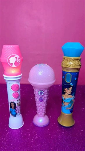 Super fun Trolls , princess Jasmine & Barbie Microphone