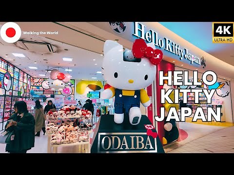 HELLO KITTY JAPAN Full Store Tour 2026! 🎀 DiverCity Tokyo Odaiba [4K]