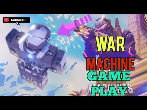 Roblox war machine game play😀