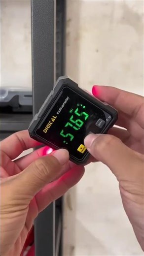 Digital inclinometer with laser