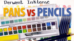 If you love Inktense as much as I do, then you have probably seen that Derwent makes more than just Inktense Pencils. They also offer Inktense Paper, Inktense Paint Pans, and Inktense Blocks! Watch me unbox and review the Inktense Pans. What I really want to know is if I have the pencils, do I need the pans? And do the colors in the pans match the pencils? Join me as we compare the pans to the pencils! ===RECOMMENDED LINKS=== DERWENT INKTENSE GIVEAWAY: https://www.coloringbliss.com/giveaway/ FRE