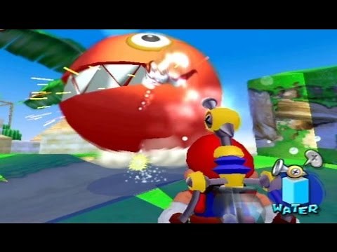 Super Mario Sunshine 100% Walkthrough - Part 12 - Pianta Village Shine Sprites
