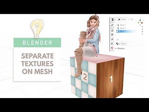 { Creating for SL } Blender | Separate Textures for Mesh