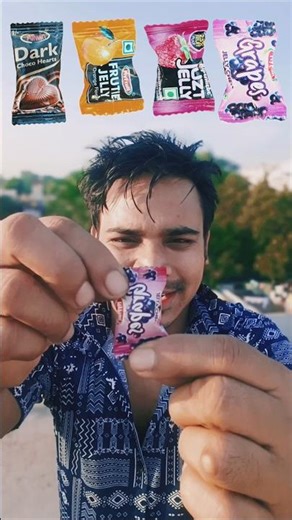 Chocolate And Jelly Eating Challenge ASMR Emoji Eating challenge ASMR 🍫#shorts