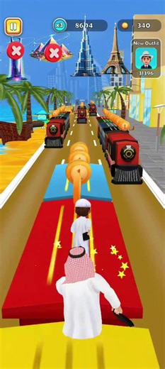 RunPyramids + Dubai + Paris 😂🔥 | World Tour Run Game