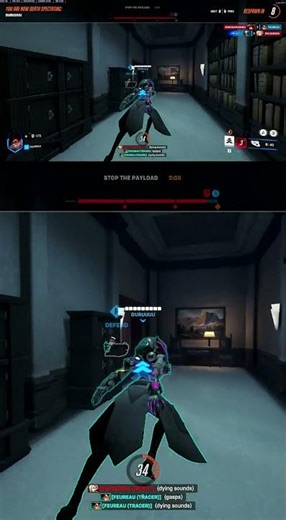 I Nearly Beat Widowmaker with One Hand… Then It All Went Wrong! 😱 #Widowmaker #ClutchFail #Overwatch