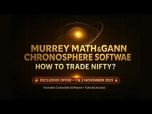 Murrey Math & Gann Chronosphere Software – How to Trade Nifty?” (Exclusive Offer – 1 & 2 Nov 2025)