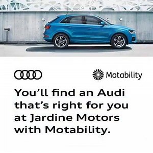 Did you know Jardine Motors Audi have a range of offers across a variety of different models available on the Motability Scheme. The Audi A3 3 Door starts from just £99 advance payment. Click here to view the rest of our Motability offers or book your test drive today: https://goo.gl/ZCgY5K | Shrewsbury Audi | Facebook