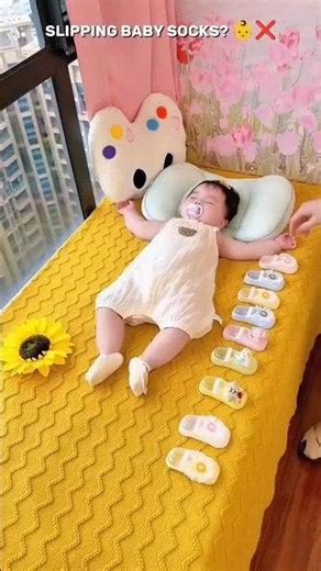 The Cutest Anti-Slip Floor Socks For Babies! 👶✨ (Must-Have!)