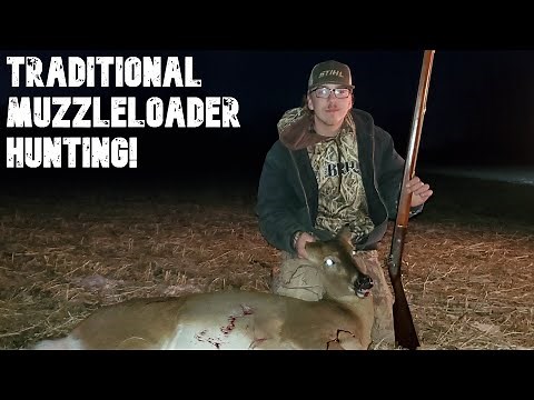 MUZZLELOADER HUNTING TRADITIONAL STYLE - NEBRASKA MUZZLELOADER DEER HUNTING