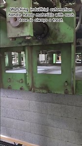 Precision Stacking: Automated Concrete Block Production! 🏗️#IndustrialAutomation #ConstructionTech