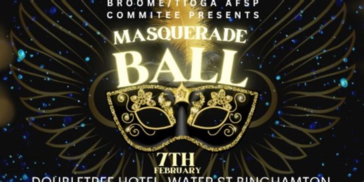 American Foundation for Suicide Prevention Greater Central New York Chapter to host masquerade fundraiser