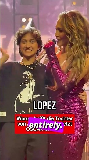 JLo's Child Changed Their Name & 60 Million People Are SHOCKED 😱 | #jenniferlopez #oscar