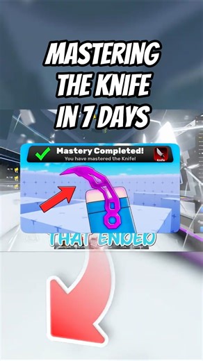 I Mastered The Knife In 7 Days (Roblox Rivals)