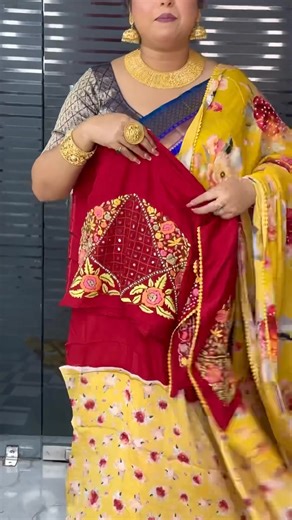 616K views · 4.6K reactions | Part-2 Booking number-8101954367 Saraswati puja special video #yellowsaree #saraswatipujaspecial #highlight #everyone #followers | Rajlakshmi's Saree | Facebook
